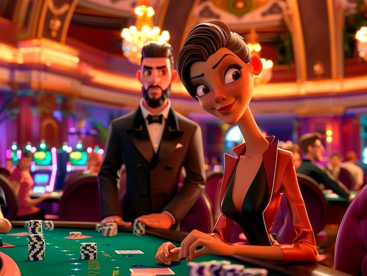 radahn live casino studio with multiple roulette tables operating simultaneously